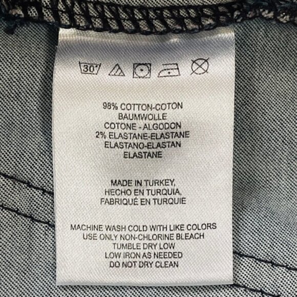 FREE PEOPLE Burgundy Sparkle Skinny Jeans - Size 24 - Picture 9 of 9